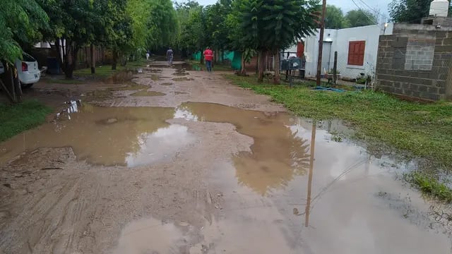 Inundación en Cooperativa San Carlos.