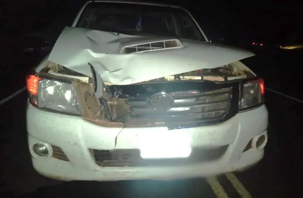 Trágico accidente en Irigoyen: una mujer murió tras ser embestida por una Toyota Hilux.