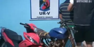 Recuperan motocicletas robadas en Puerto Iguazú