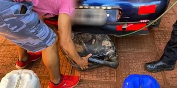Contrabando de combustible en Puerto Rico: incautan un automóvil con un tanque extra