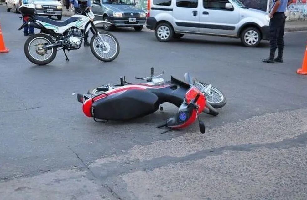 Moto accidente Mendoza