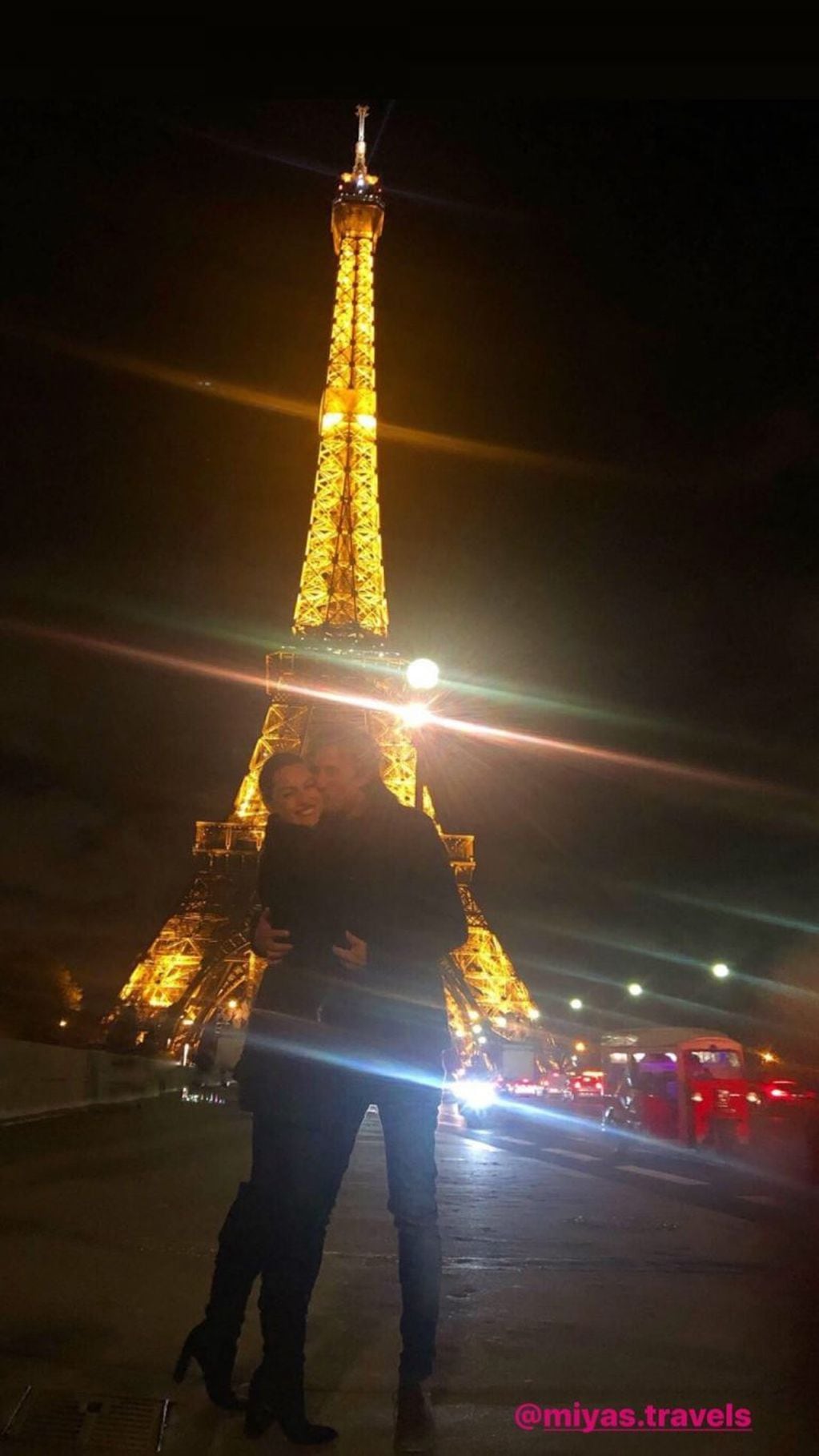 Las fotos de la luna de miel de Pampita y Roberto García Moritán en París (Foto: Instagram/ @pampitaoficial)
