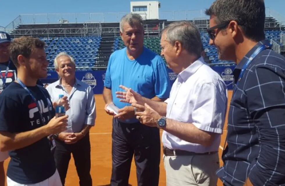 El gobernador Schiaretti recorrió el predio del Córdoba Open.