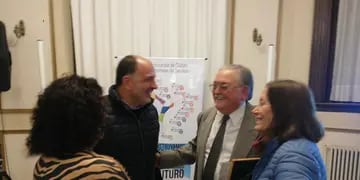 Pablo Garate estuvo presente en la entrega del premio “Domingo Faustino Sarmiento” del CAS