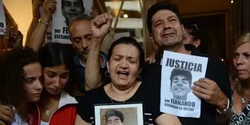La madre de Fernando Báez Sosa pidió justicia por el crimen de su hijo 