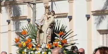 Virgen de la Merced en San Justo