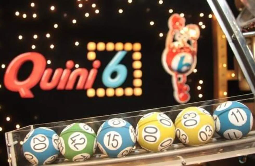 Los números elegidos por un sanjuanino en el último sorteo del Quini 6 fueron 01-09-10-30-35-44.
