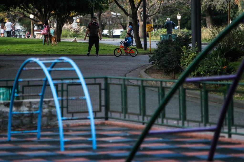 el Gobierno porteño propone paseos con circuitos lúdicos para los más chicos. (Foto: Juan Ignacio Roncoroni/EFE)