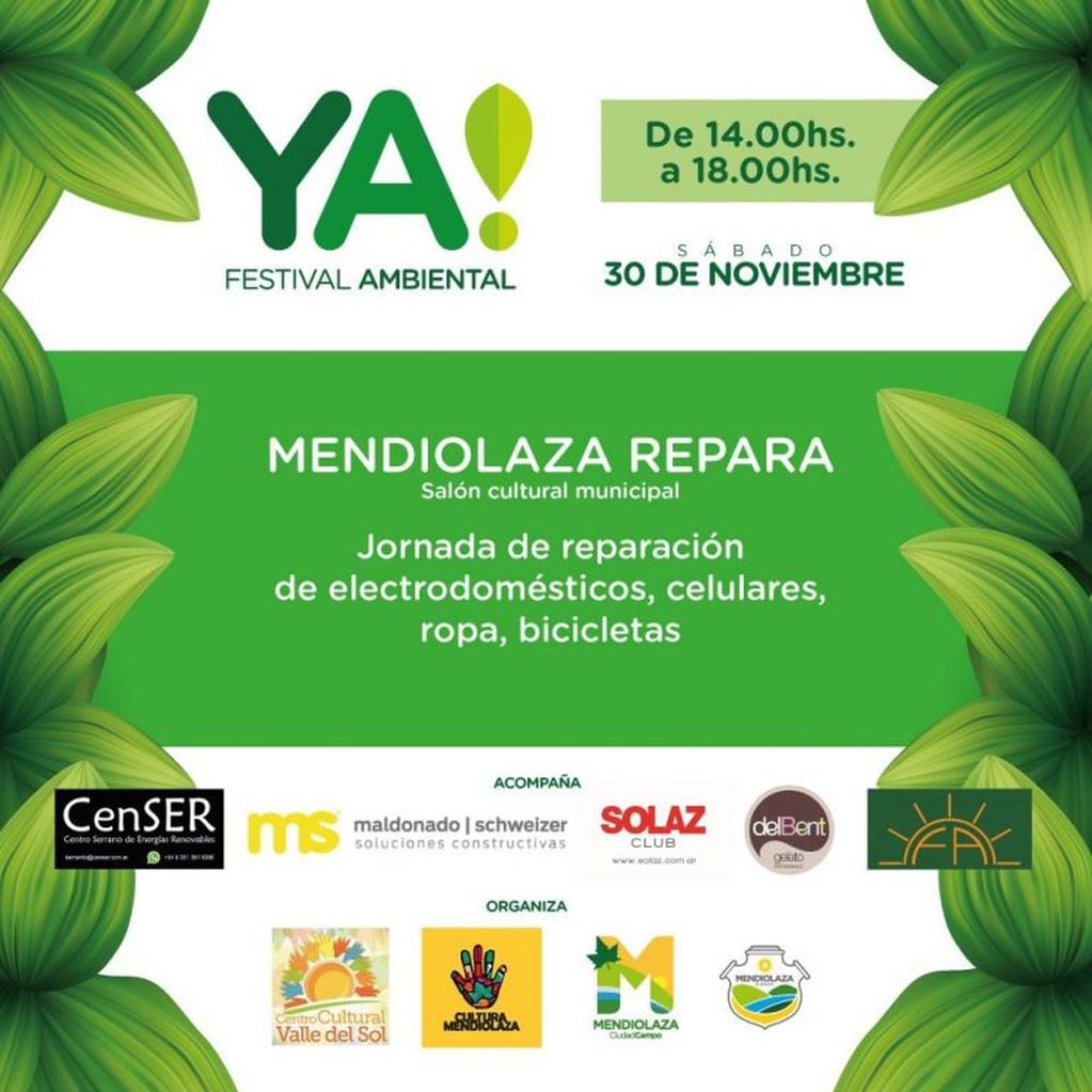 Festival Ambiental YA 14hs