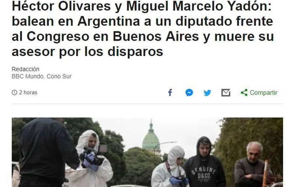 Repercusión internacional por el ataque criminal en Buenos Aires.