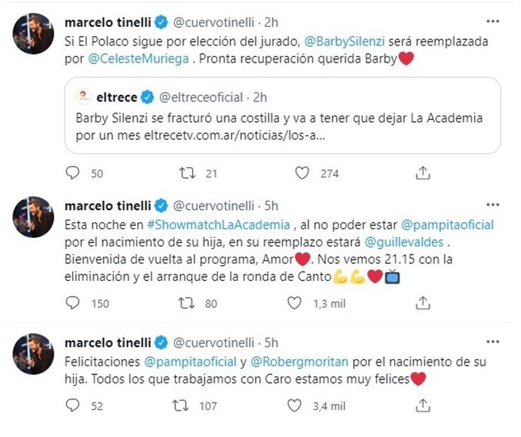 Marcelo Tinelli confirmó quien reemplazará a Pampita y a Barby Silenzi