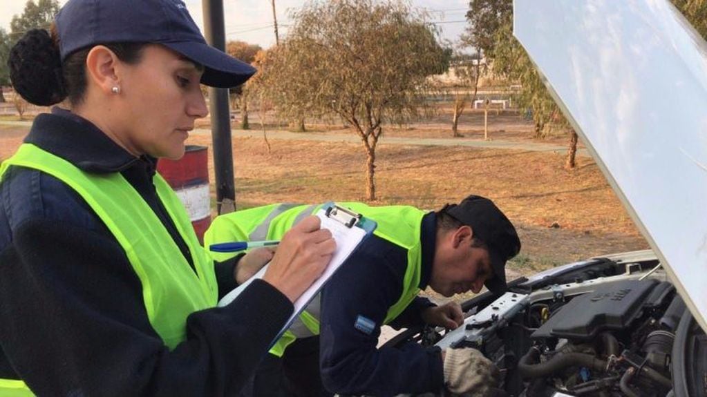 Megaoperativo vial en San Luis.