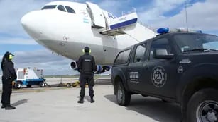 avión iraní retenido