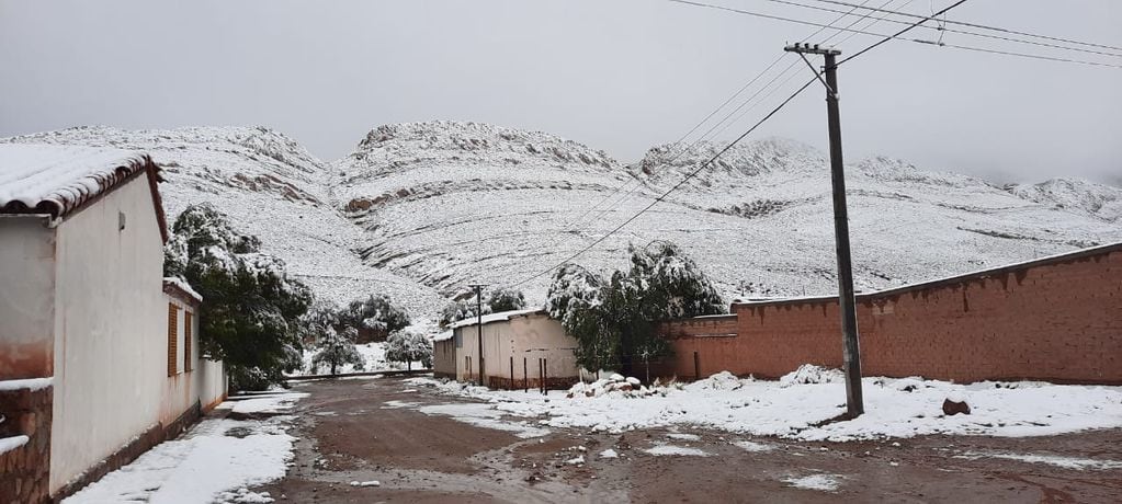 La caída de nieve aún siendo verano, no sorprende demasiado a las comunidades puneñas.