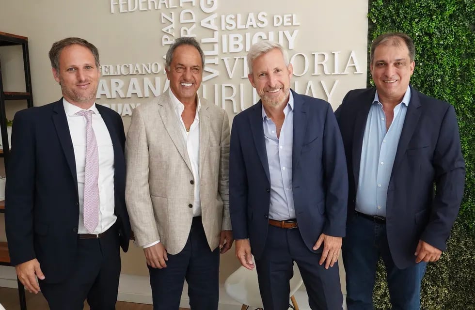 Frigerio se reunió con empresarios brasileros interesados en invertir en Entre Ríos.