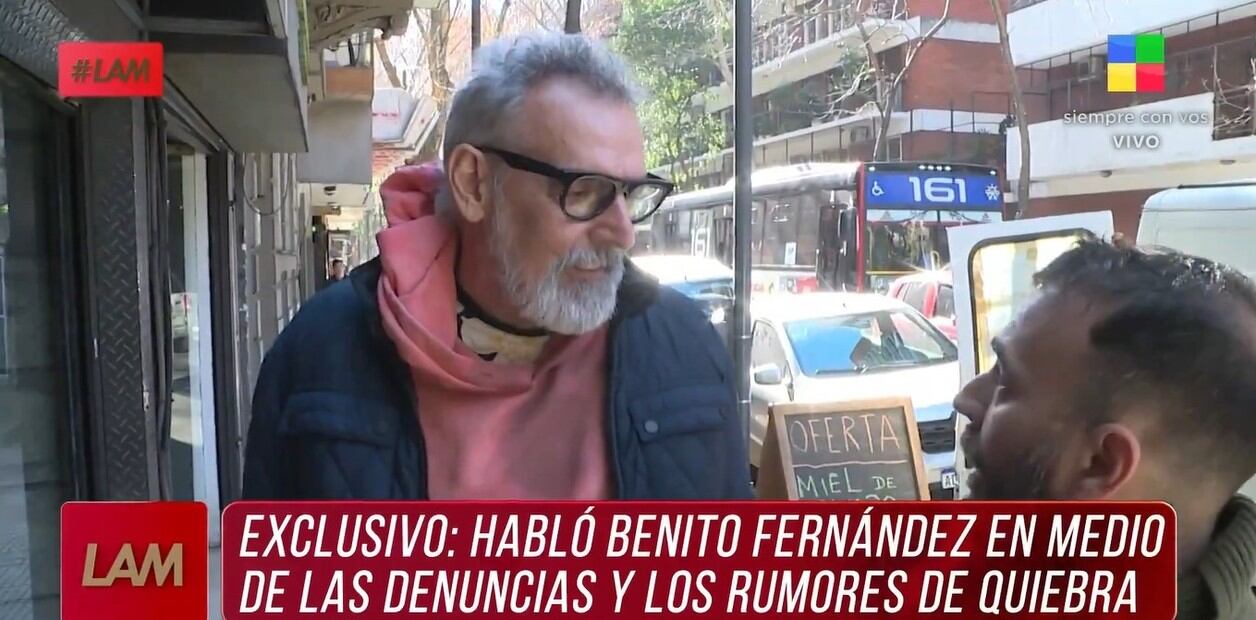 Benito Fernández rompió el silencio tras los rumores de crisis económica