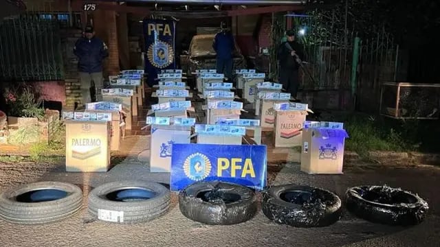 La Policía Federal desmantela red de contrabando en operativo en Puerto Iguazú