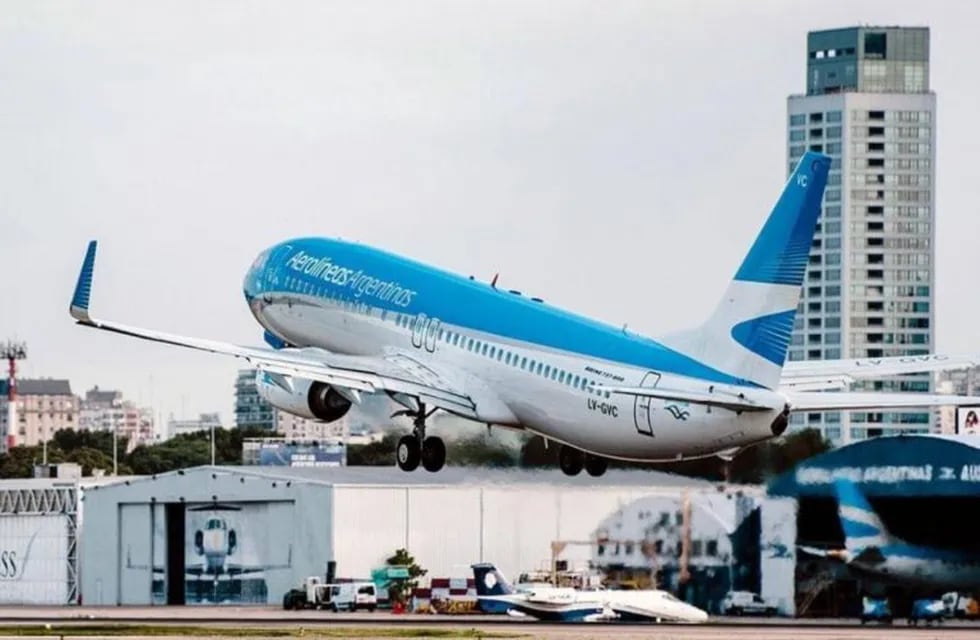 Aerolineas Argentinas.