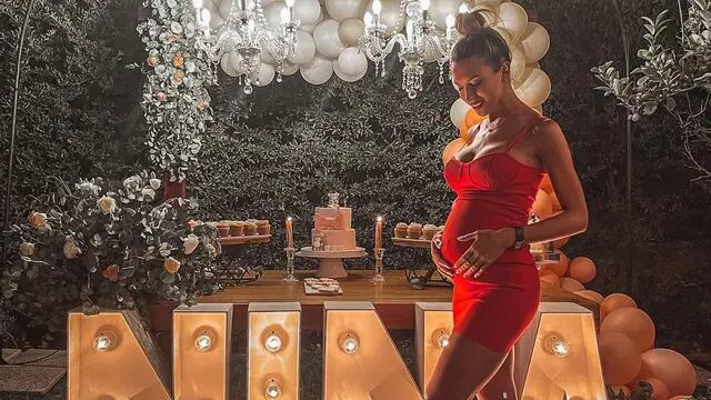 Baby shower de Nina, la hija de Lautaro Martínez y Agustina Gandolfo