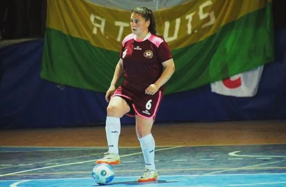 Florencia Ogara, la futbolista mendocina que va a jugar a Italia.