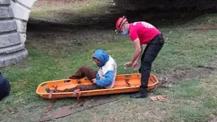 Rescataron a un hombre en el río Suquía