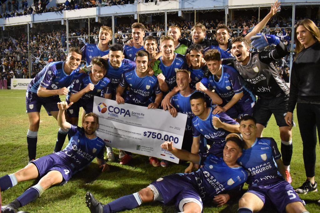 Atlético de Rafaela celebra la victoria ante Colón y el pase a semis en la Copa Santa Fe