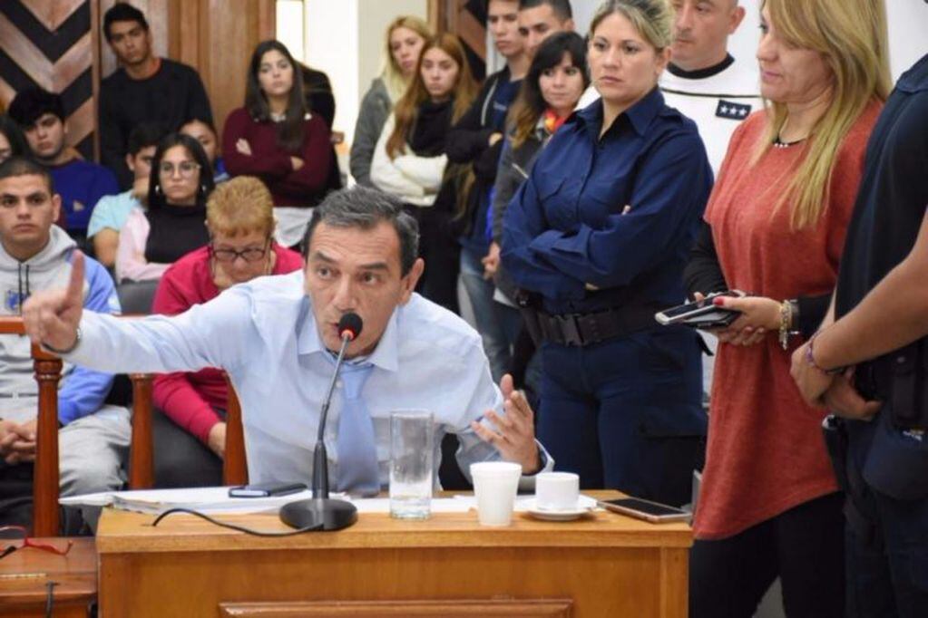 El fiscal pidio 18 años de prisión para Carina Di Marco. Foto: El Diario de la República.