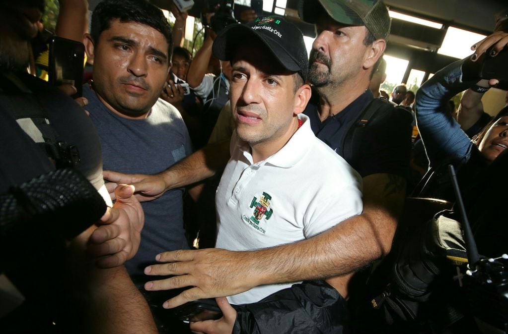 Camacho apoyó el golpe contra Evo Morales en 2019. 