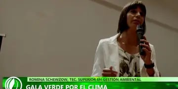 Gala Verde por el Clima en Misiones: Romina Schewzow habló sobre la necesidad de “sanar” la relación con el medio ambiente