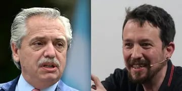 Alberto Fernández mostró su apoyo hacia Pablo Iglesias