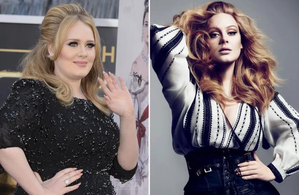Nueva imagen de Adele, delgada y feliz