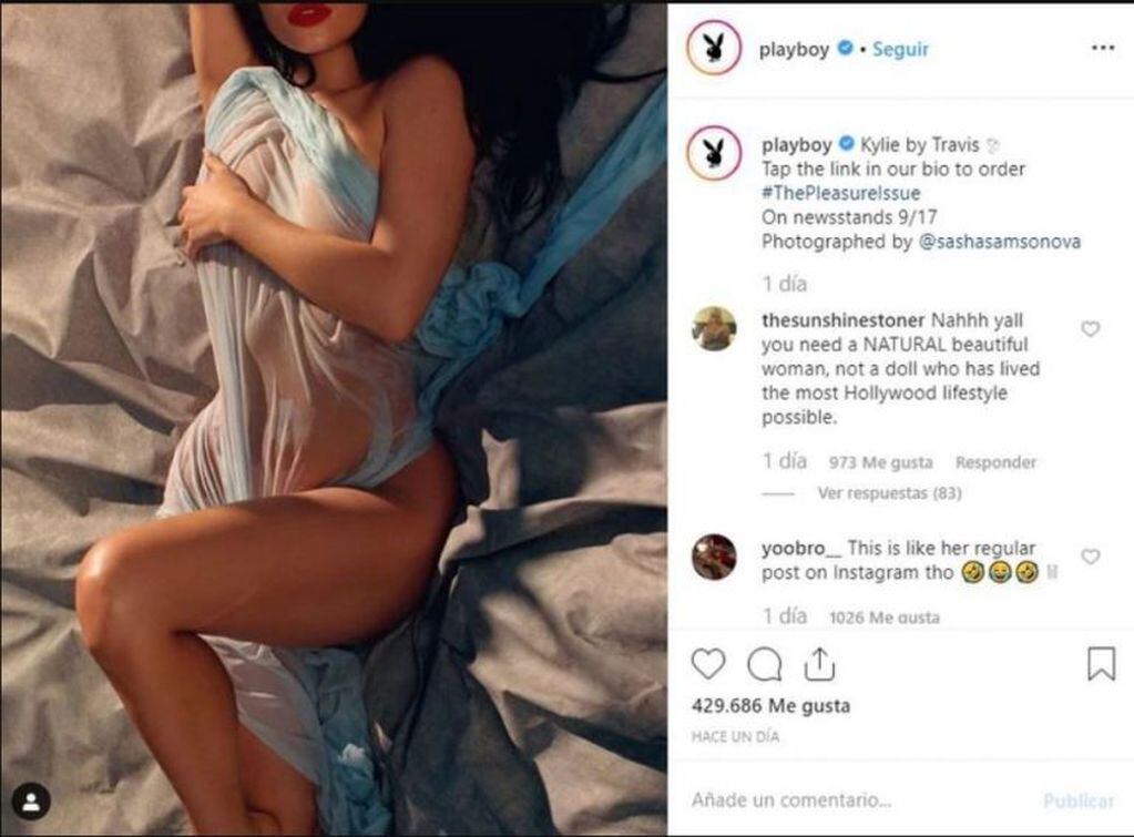 Kylie Jenner Playboy. Foto: Instagram