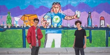 Un mural busca concientizar el cuidado del medio ambiente en Las Heras
