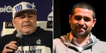 Maradona vs Riquelme