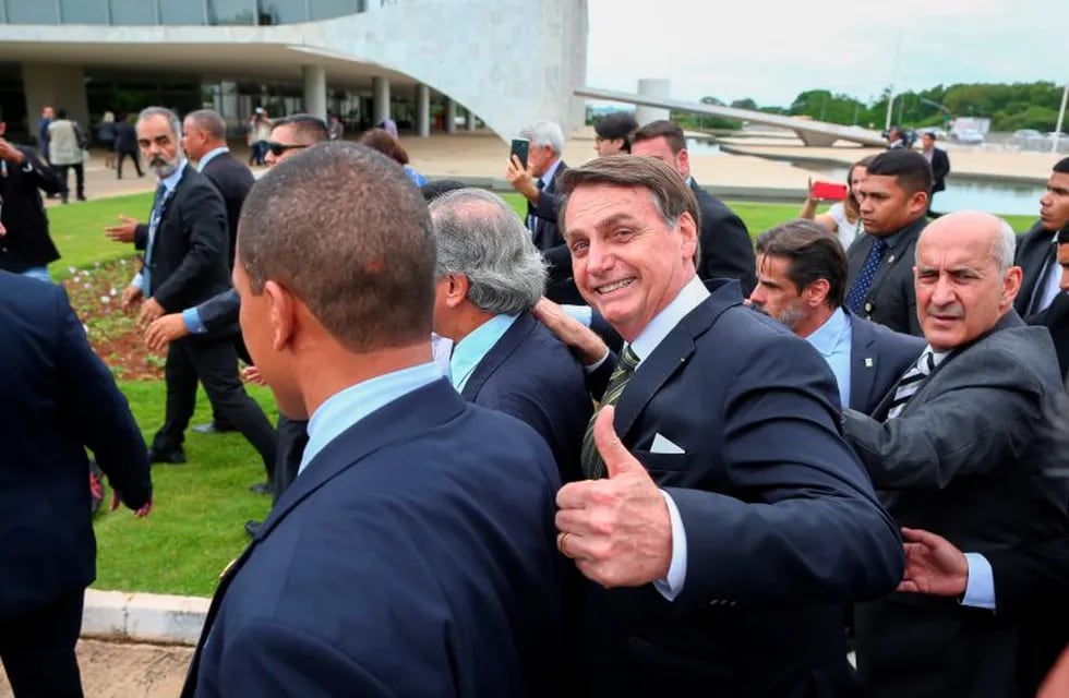 Jair Bolsonaro. Crédito: Sergio LIMA / AFP.