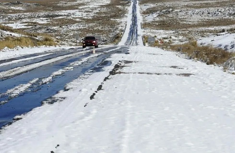 Anticipan posibles nevadas en las Altas Cumbres. (Foto: gentileza Geo Clima Traslasierra).
