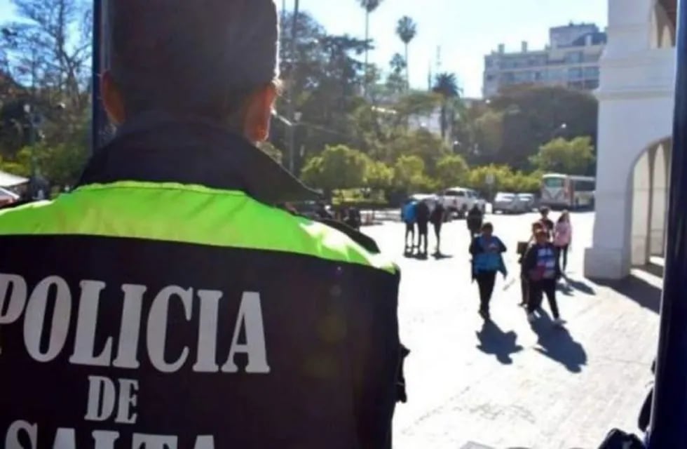 Policía de Salta (Foto la Gaceta)