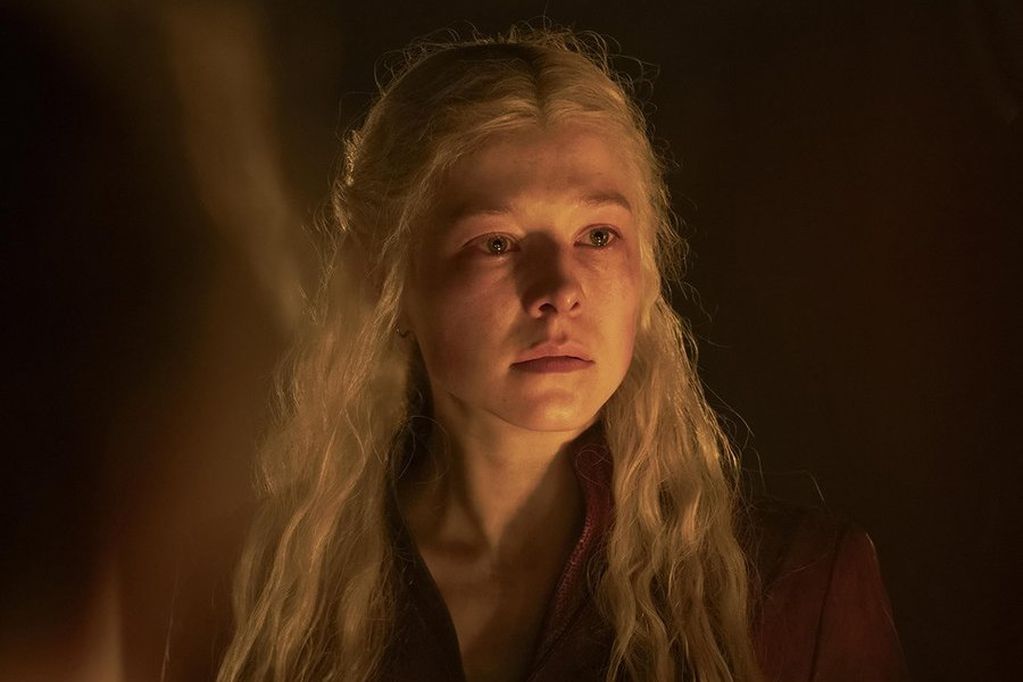 Rhaenyra Targaryen en el primer episodio de la segunda temporada de "La casa del dragón". (HBO/X).