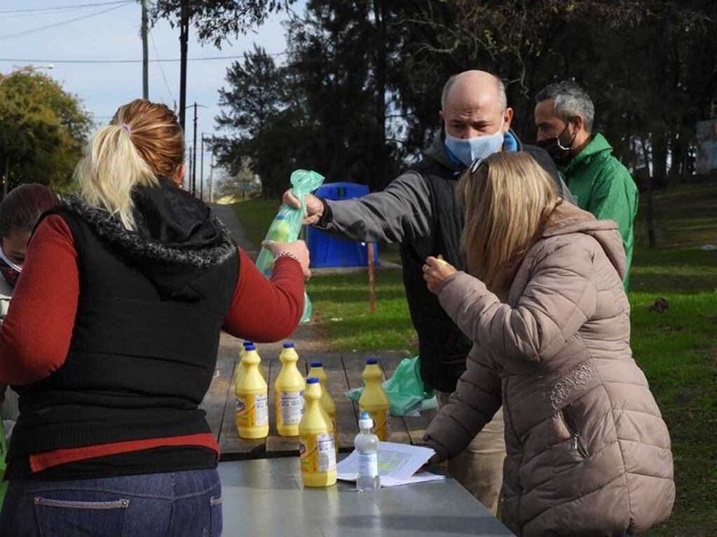 Se realizó una nueva entrega del Programa Alimentario Municipal