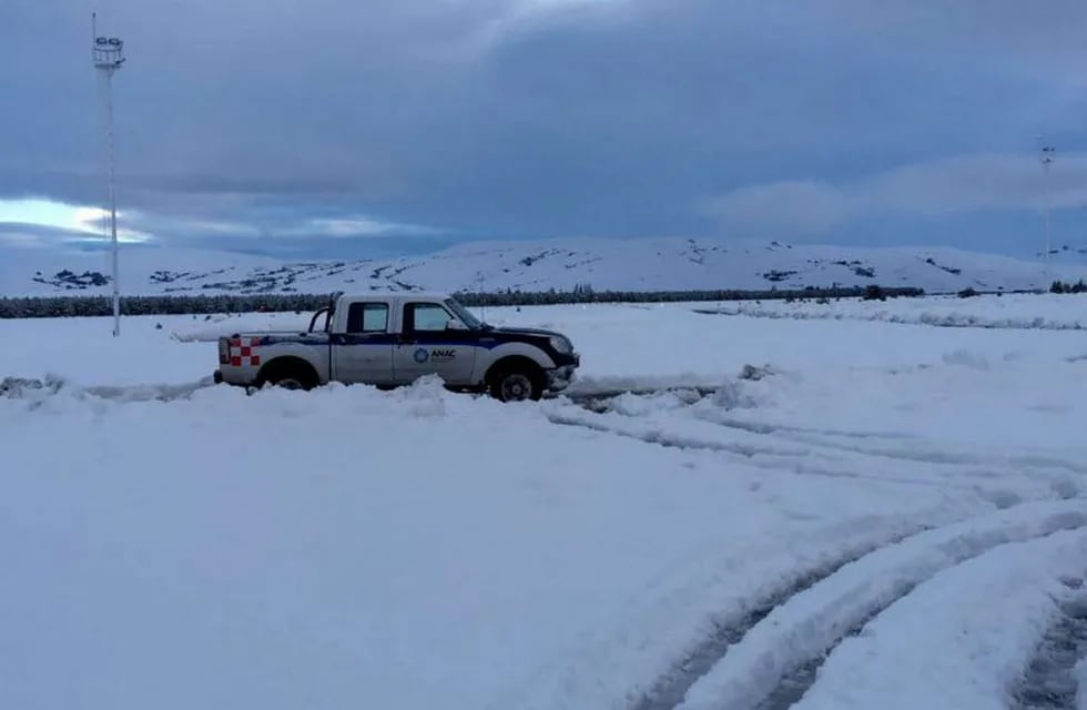 Alerta por nevadas intensas en el norte neuquino. Foto: DPA.