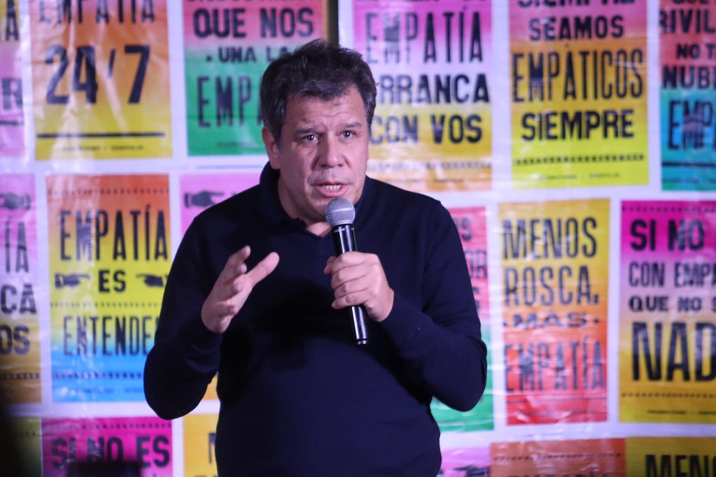 Facundo Manes acusó al gobierno de Mauricio Macri de "populismo institucional".