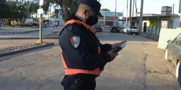 Policía de Córdoba. Patrullero. Controles. Operativos. (Imagen ilustrativa)