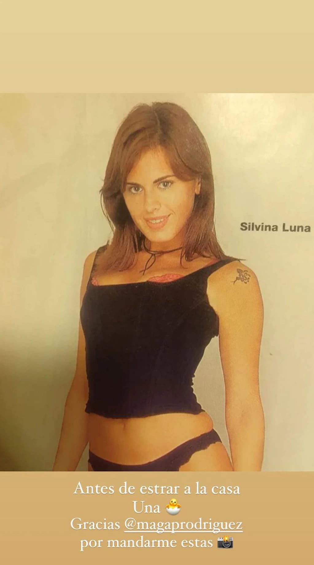 Silvina Luna recordó sus comienzos en Gran Hermano. (Instagram Silvina Luna)