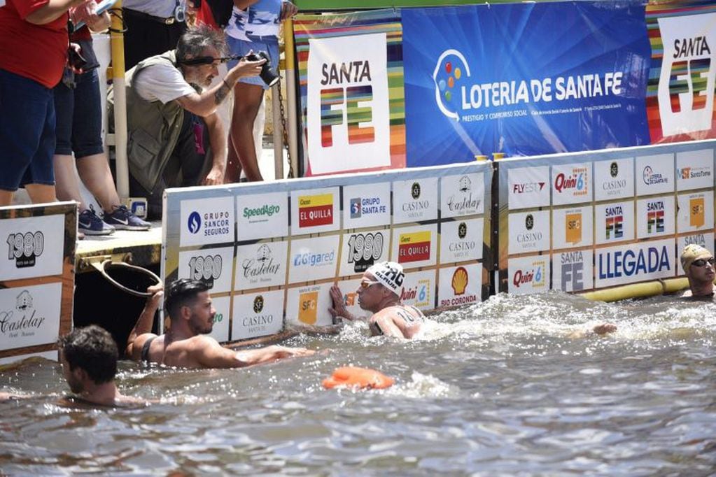 La Maratón Acuática Santa Fe-Coronda se pospone para noviembre. (Archivo)