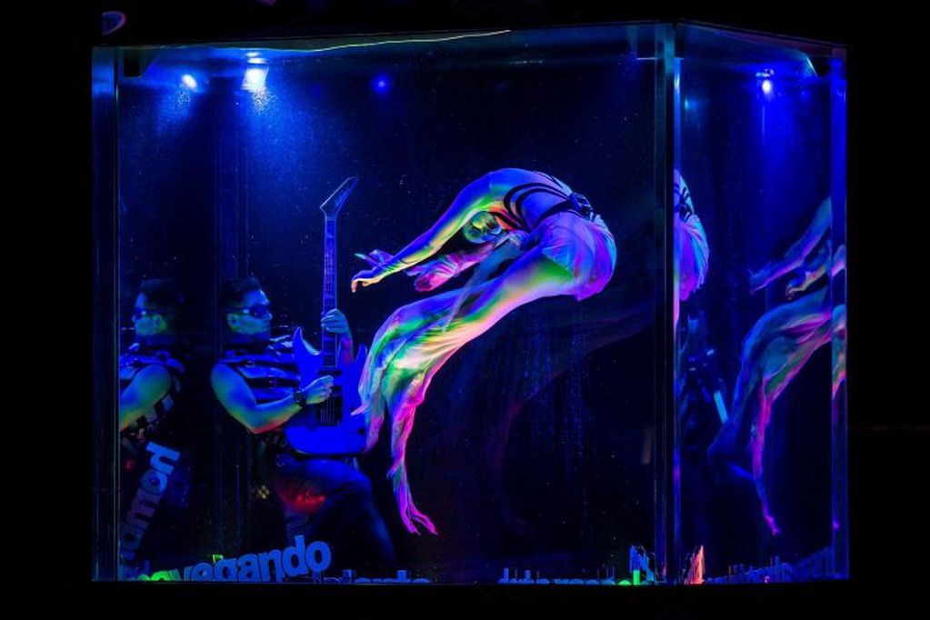"SEP7IMO DÍA - No Descansaré", producido por Pop Art Music en compañía del Cirque Du Soleil. (Foto: EFE/NANCY MARTÍNEZ/POP ART MUSIC)