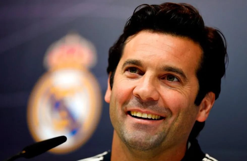 Real Madrid confirmó oficialmente la designación de Santiago Solari como DT. Foto: AFP.