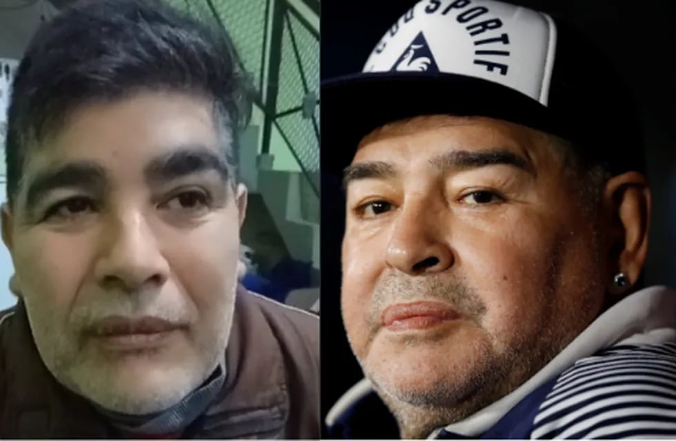 Apareció un “doble” de Diego Maradona en Florencio Varela