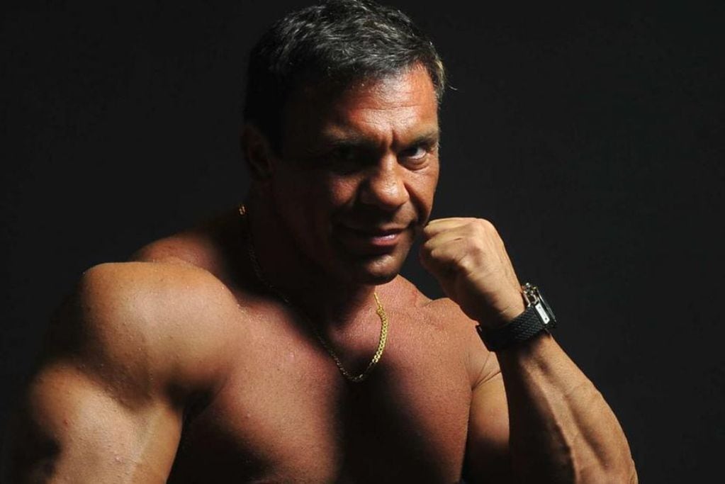 Jorge "Acero" Cali cobró notoriedad en la década del '90 siendo campeón argentino de kickboxing.