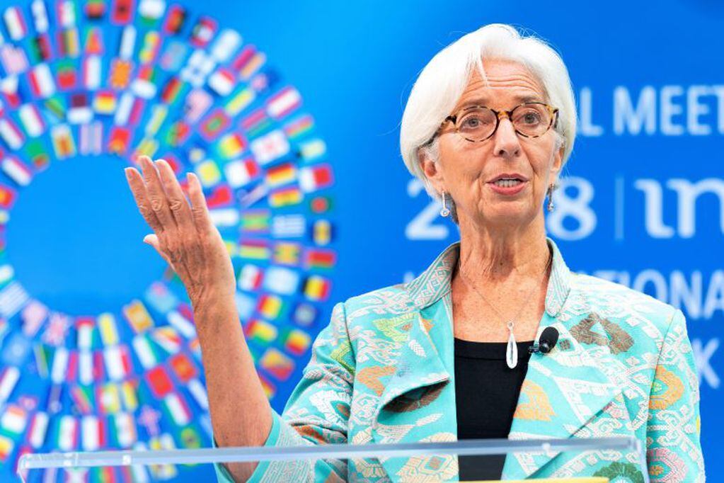 La directora gerente del Fondo Monetario Internacional (FMI), Christine Lagarde (EFE)