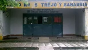 El Colegio Secundario Nº5 “Trejo y Sanabria” de Suncho Corral quedó completamente bajo agua.